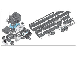 MS 39 Western star 1:48 Autorodeo Trailer 